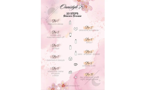 I 10 step della skincare coreana. Quali sono e in che ordine vanno seguiti