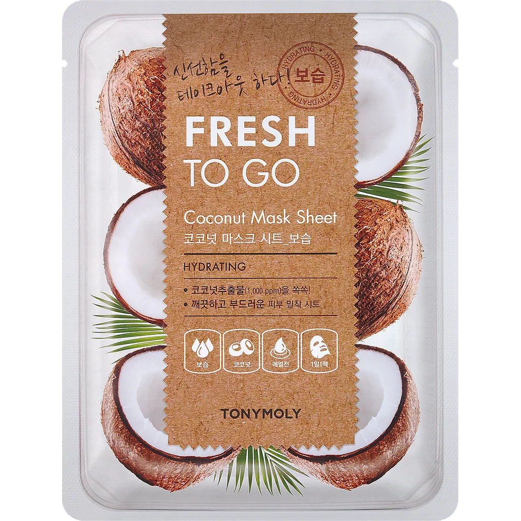 TONY MOLY | FRESH TO GO COCONUT SHEET MASK - onnistyle.com