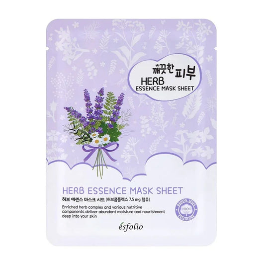 ESFOLIO | PURE SKIN ESSENCE MASK SHEET HERB - onnistyle.com