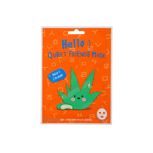 QURET | HELLO :) QURET FRIEND MASK - ALOE - onnistyle.com