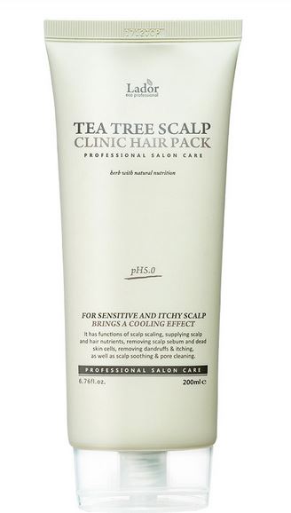 LADOR | TEA TREE SCALP CLINIC HAIR PACK - 200ml