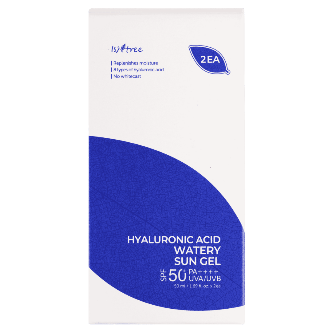 ISNTREE | HYALURONIC ACID WATERY SUN GEL SPF50+/PA++++ - 50ml - 2PEZZI - onnistyle.com