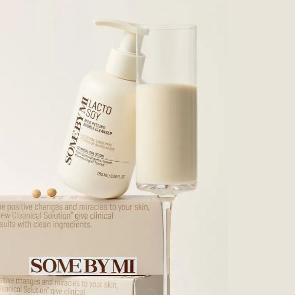 SOME BY MI | LACTOSOY MILD PEELING BUBBLE CLEANSER - 180ml - onnistyle.com