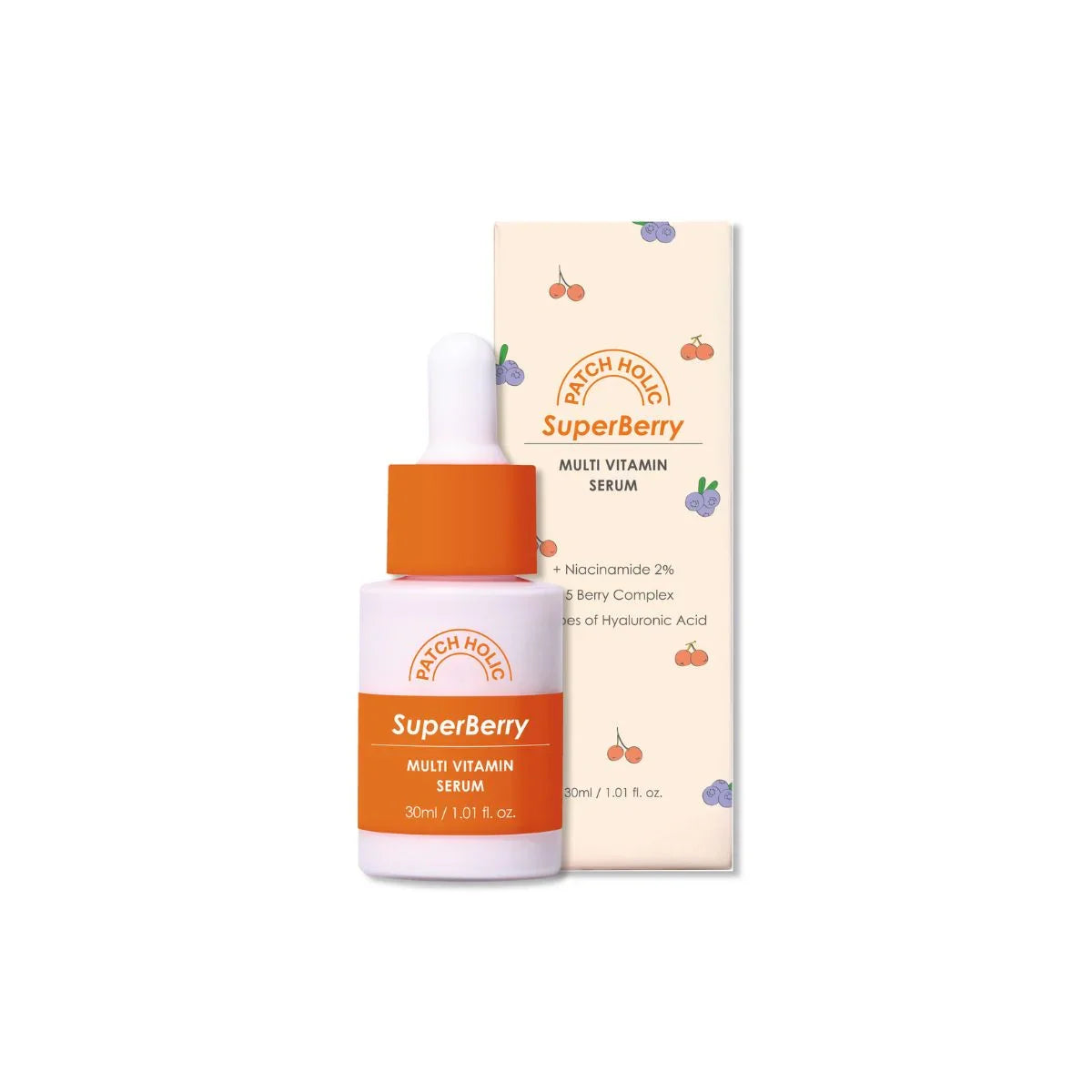 PATCH HOLIC | SUPER BERRY MULTI VITAMIN SERUM - 30ml - onnistyle.com