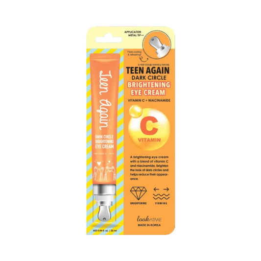 LOOK AT ME | TEEN AGAIN DARK CIRCLE BRIGHTENING EYE CREAM - 25 ml - onnistyle.com