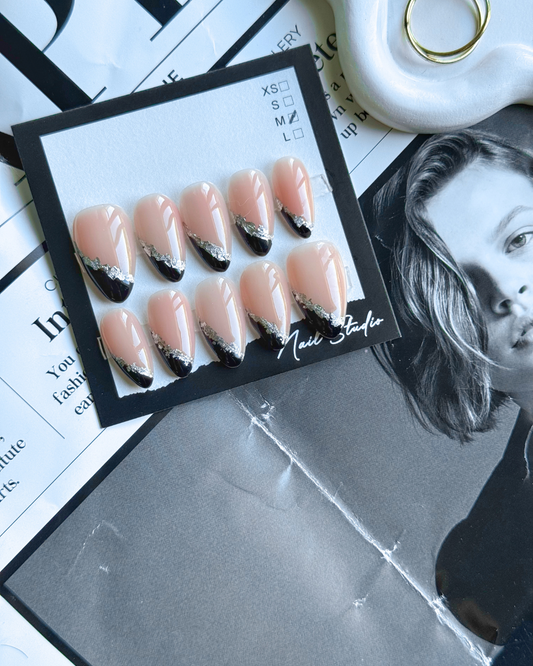 PRESS ON NAILS | ELEGANT FOIL