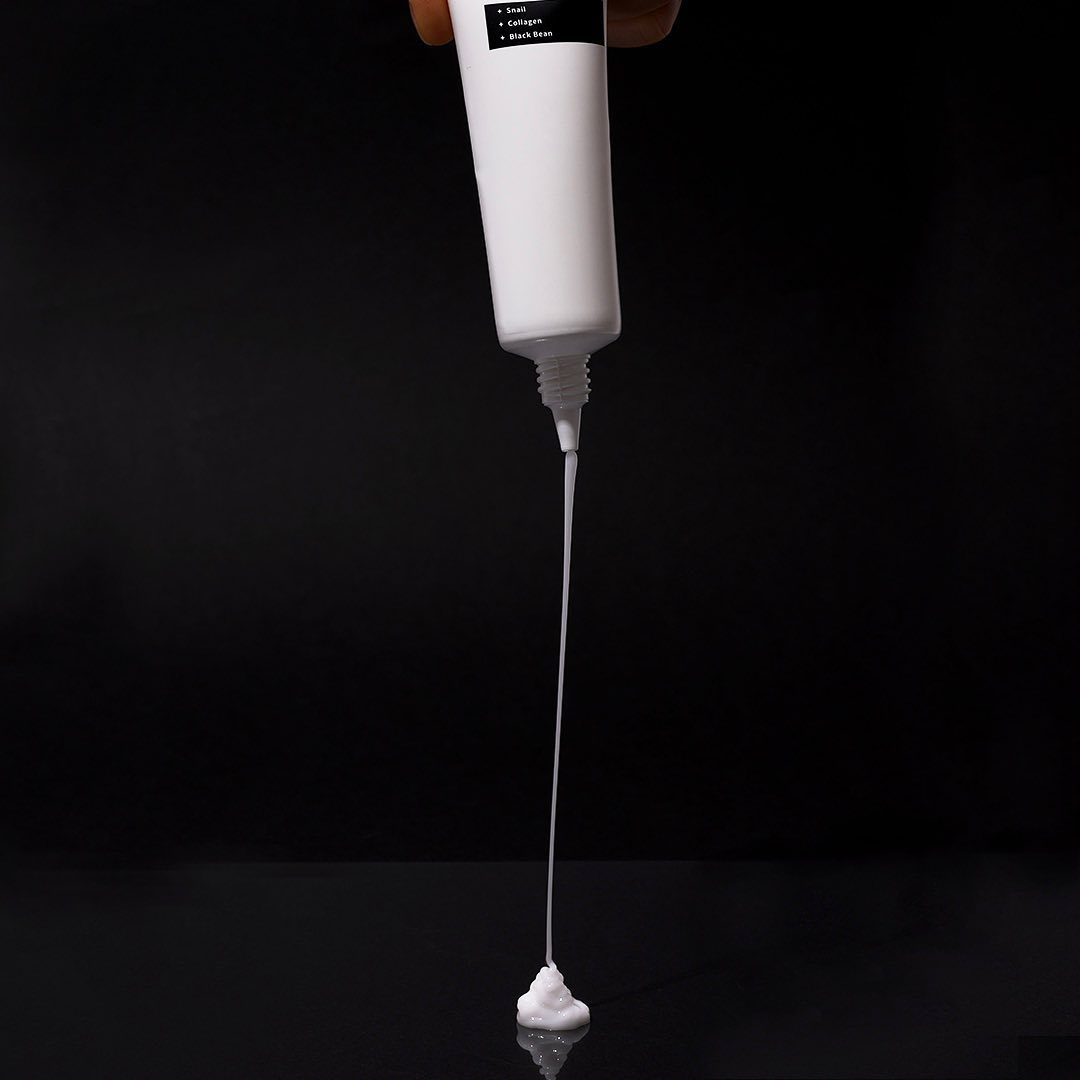 texture della crema contorno  elesticizzante