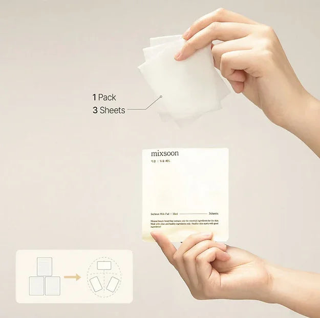 MIXSOON | SOYBEAN MILK PAD - 10pz da 3 pad - onnistyle.com