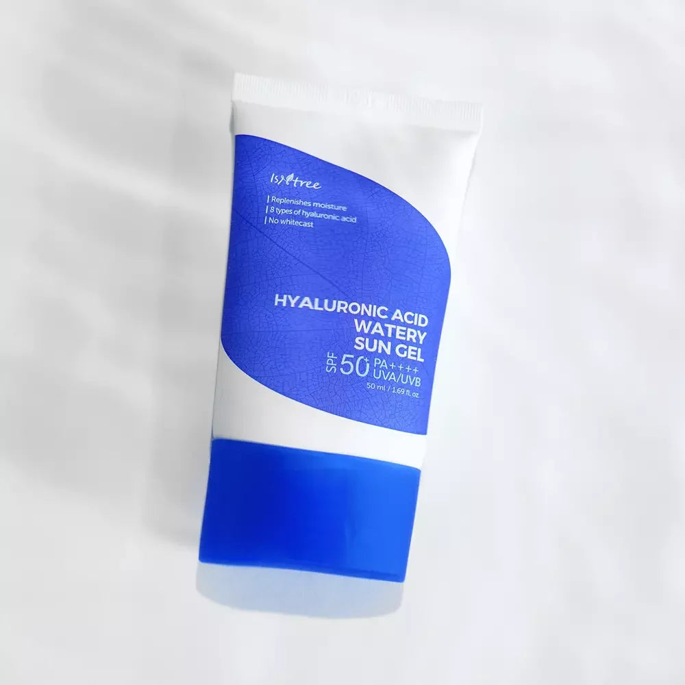 ISNTREE | HYALURONIC ACID WATERY SUN GEL SPF50+/PA++++ - 50ml - onnistyle.com