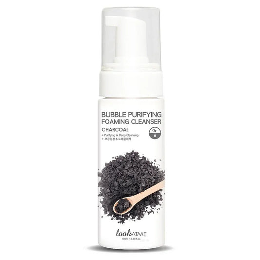 LOOK AT ME | BUBBLE PURIFYING FOAMING CLEANSER CHARCOAL - 150ml - onnistyle.com