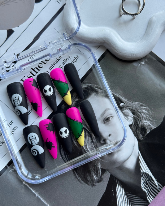 unghie-finte-press-on-nightmare-before-christmas