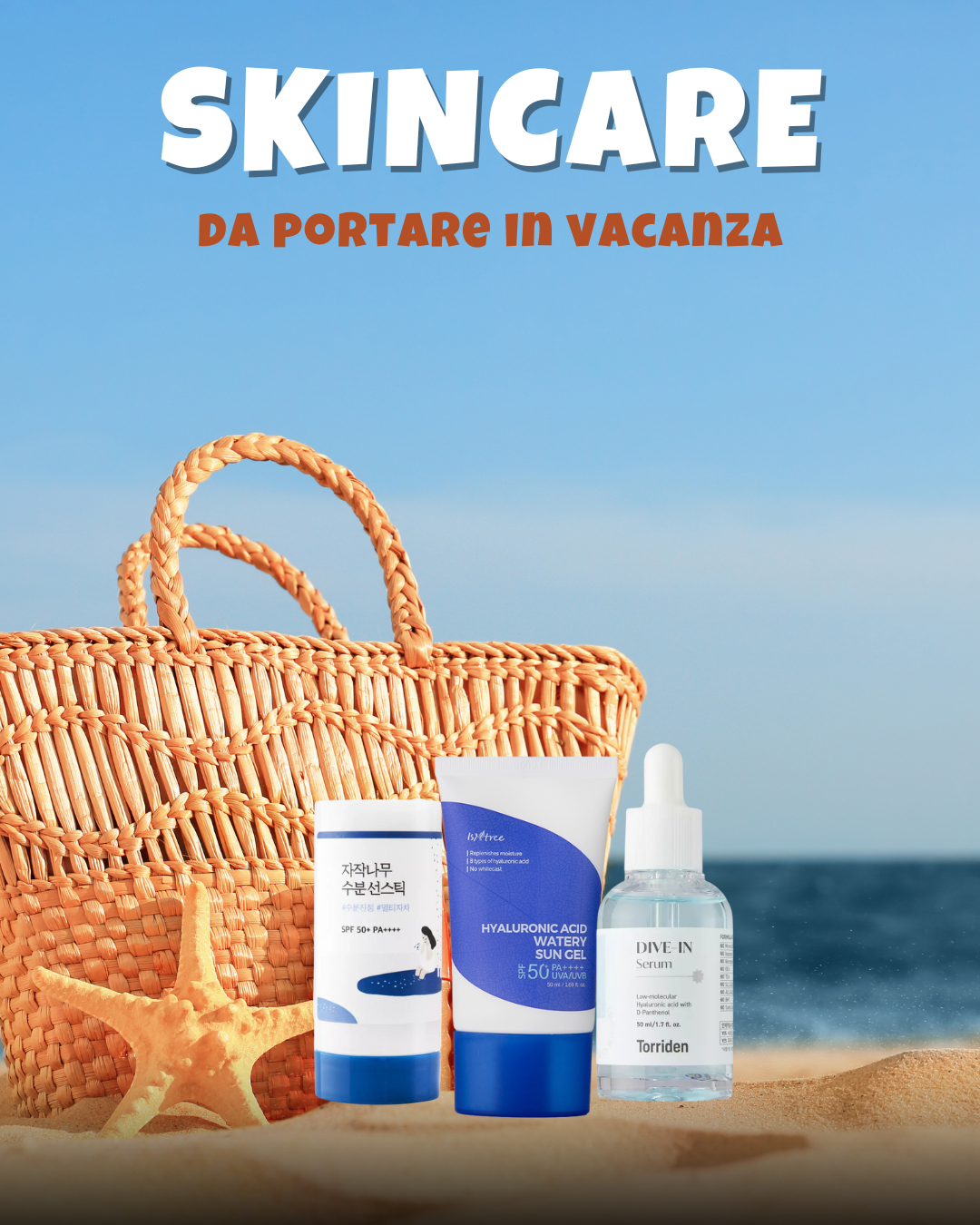 Skincare in valigia: i prodotti coreani indispensabili da portare in vacanza