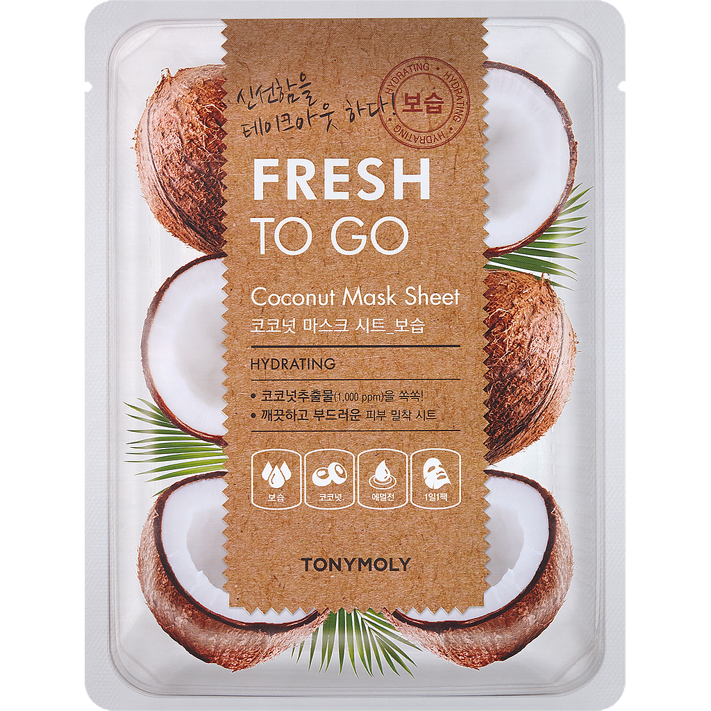 TONY MOLY | FRESH TO GO COCONUT SHEET MASK