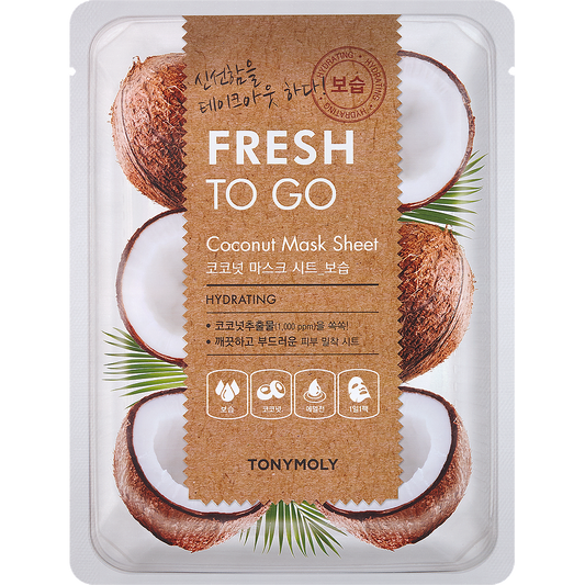 TONY MOLY | FRESH TO GO COCONUT SHEET MASK