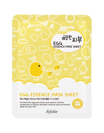 ESFOLIO | PURE SKIN ESSENCE MASK SHEET EGG