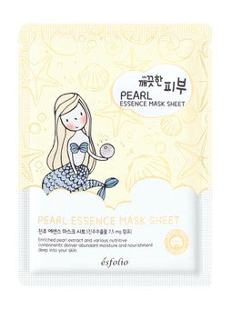 ESFOLIO | PURE SKIN ESSENCE MASK SHEET PEARL - 1pz