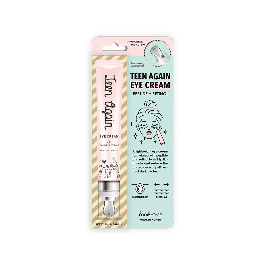 LOOK AT ME | TEEN AGAIN METAL HEAD TIP EYE CREAM - 25 ml