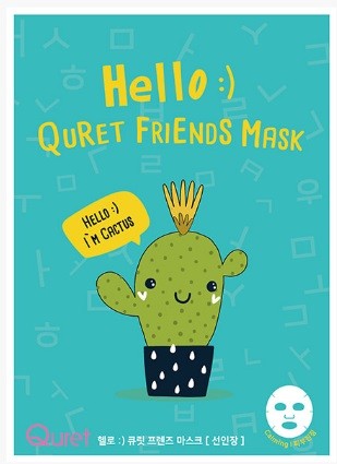 QURET | HELLO :) QURET FRIEND MASK - CACTUS