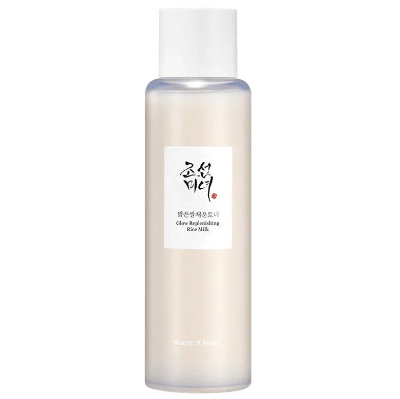 tonico lattiginoso glow replenishing rice milk di beauty of joseon. texture leggera, idratante e lenitiva