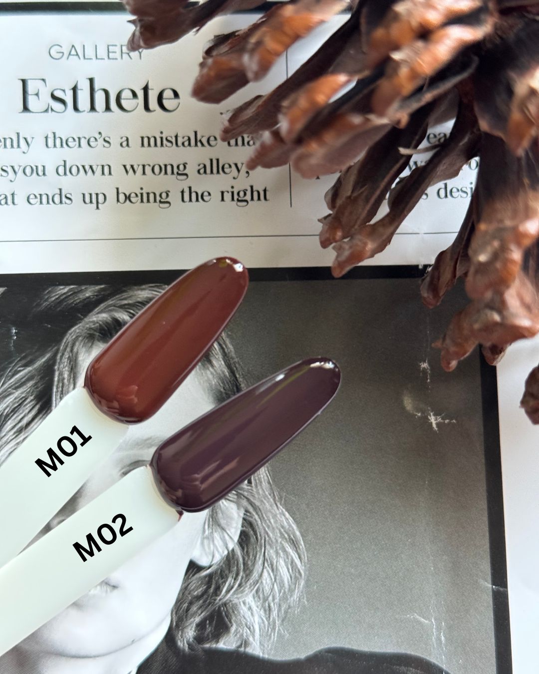 PRESS ON NAILS | MONOCOLORE MARRONE