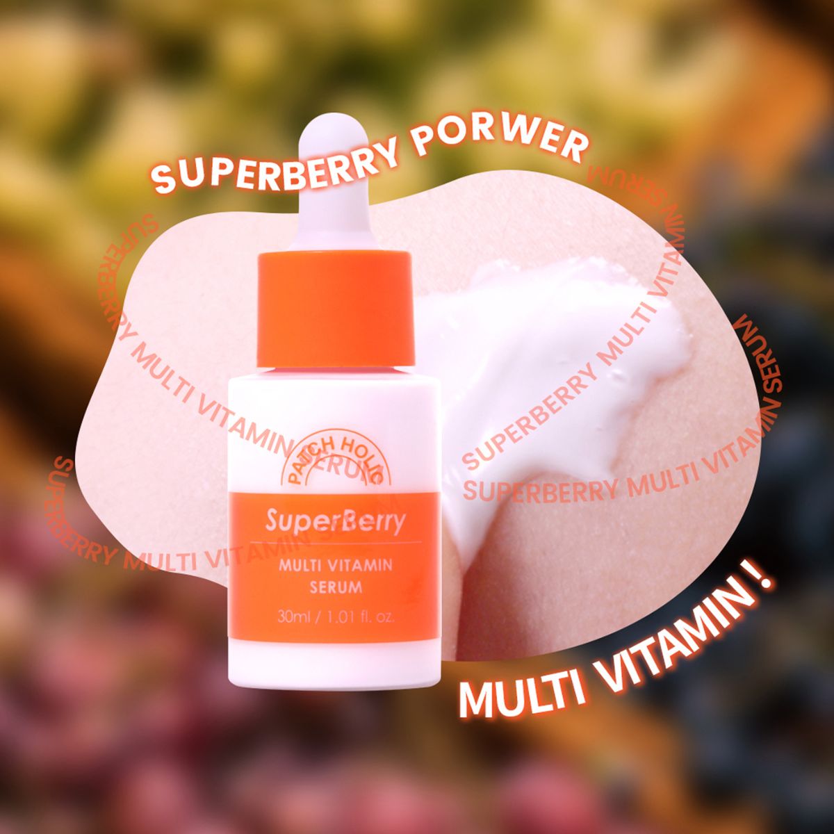 PATCH HOLIC | SUPER BERRY MULTI VITAMIN SERUM - 30ml