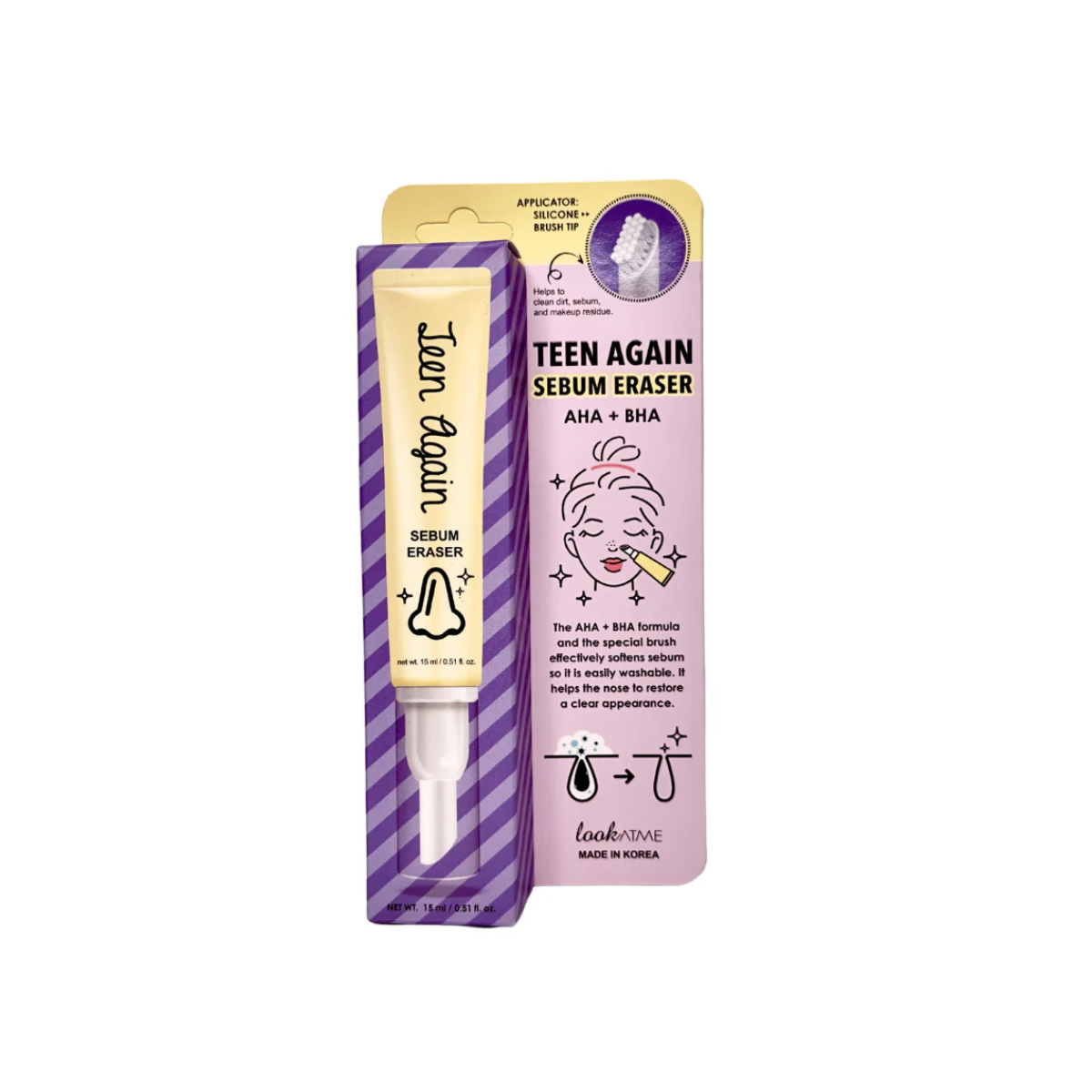 LOOK AT ME | TEEN AGAIN SEBO ERASER - 15ml