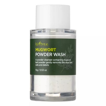 ISNTREE | MUGWORT CALMING POWDER WASH - 15gr