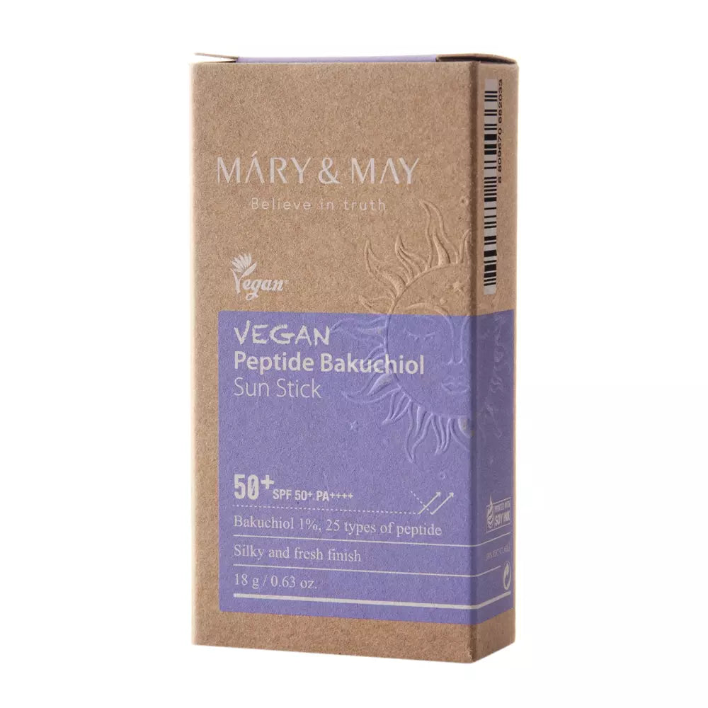 MARY&MAY | VEGAN SUNSCREEN STICK WITH PEPTIDES - 18gr